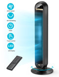 36 Standing Floor Fan with Remote 90° Oscillating 4 Speeds H87755