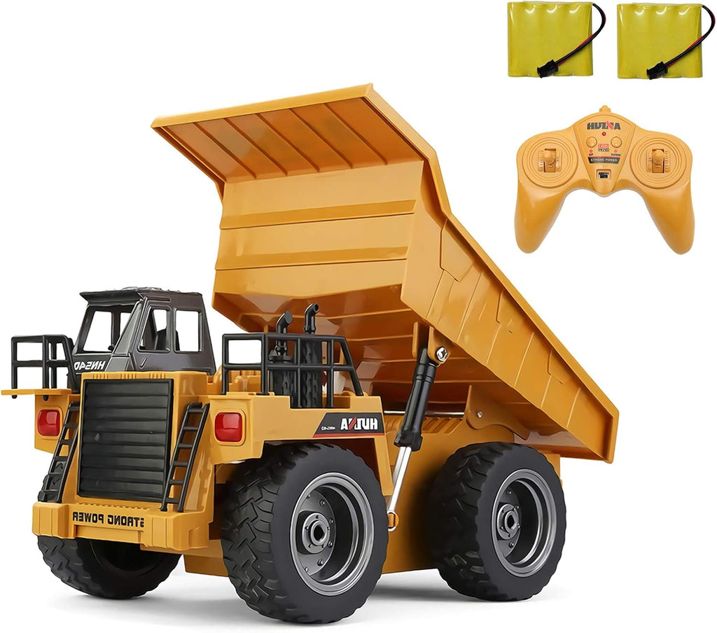 Remote Control Construction Dump Truck Toy with Rechargeable Battery O25760