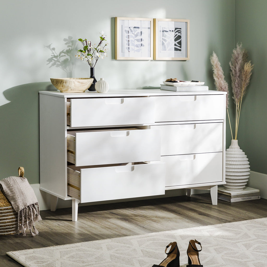 6 Drawer Solid Wood Dresser Q12414