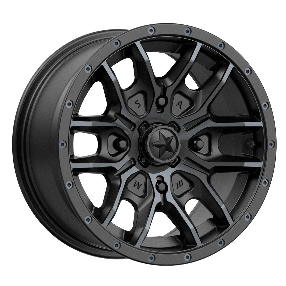 14" Black Wheels 27" Mud Lite XTR Tires Q11344