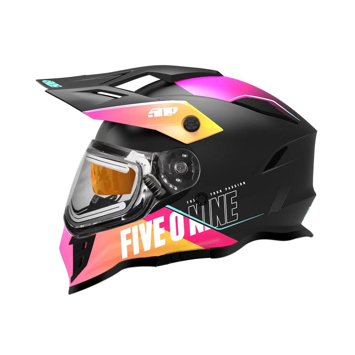 Full Face Heated Shield Snowmobile Helmet M887766