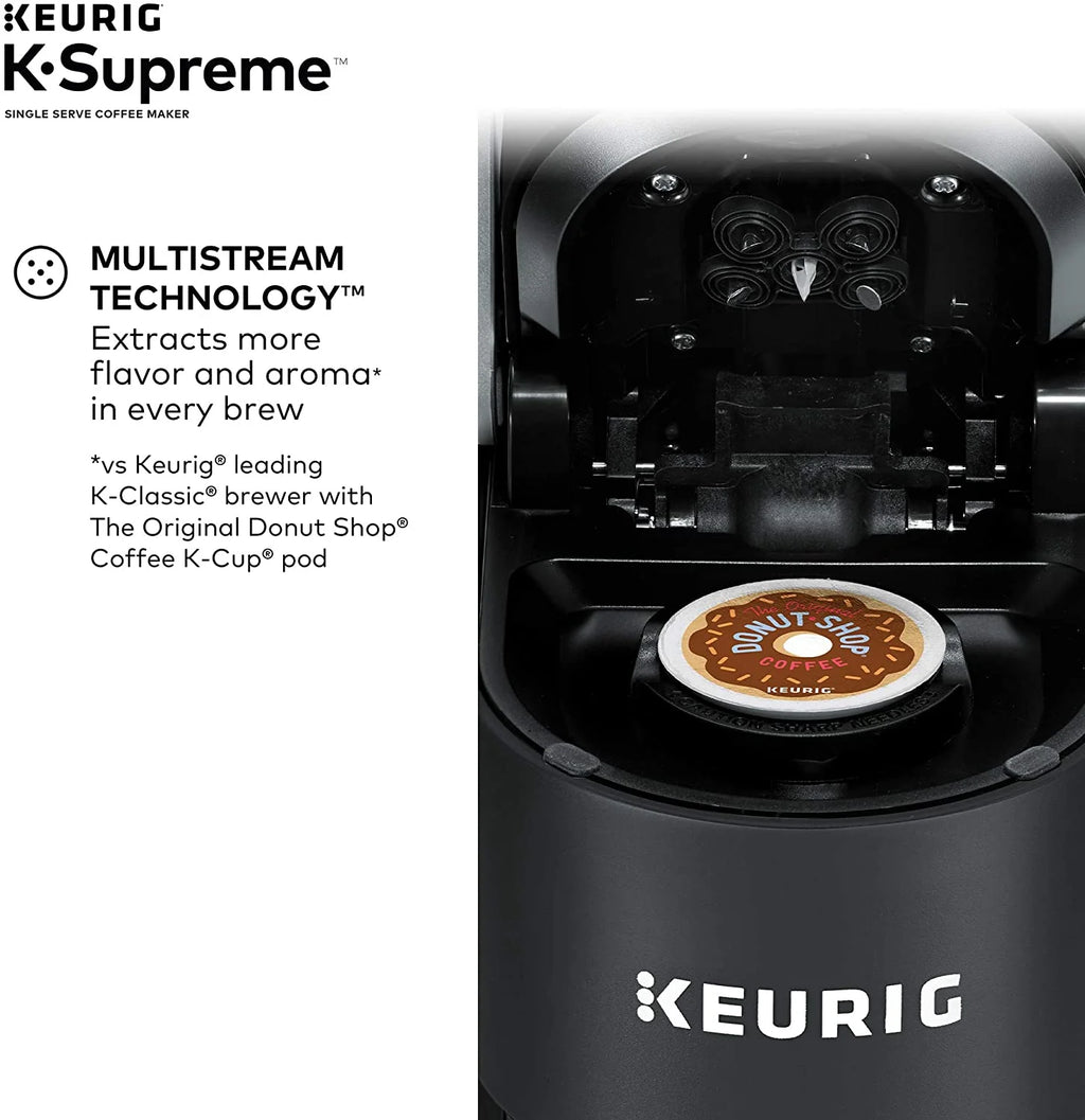 Black Single Serve K-Cup Pod Coffee Maker V6447
