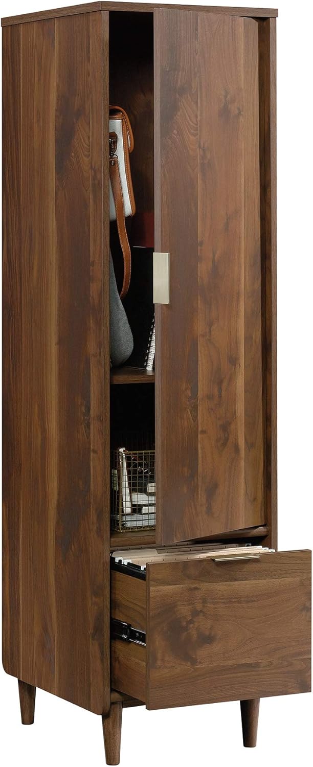 Storage Cabinet with File, Grand Walnut Finish Z275957
