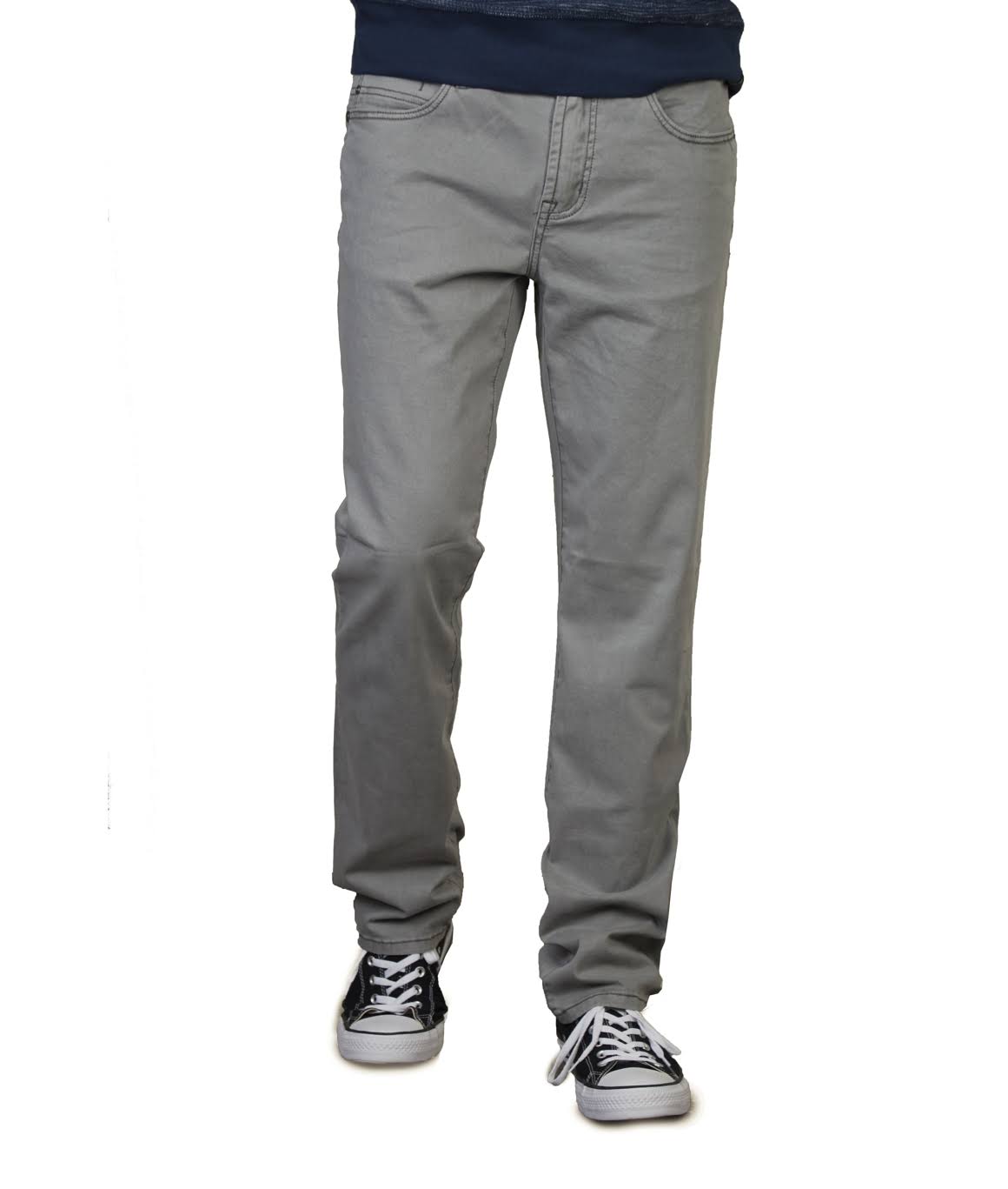 Pigment Dyed Stretch Relaxed Straight Pant - Sharkskin - 32x34 Y79581