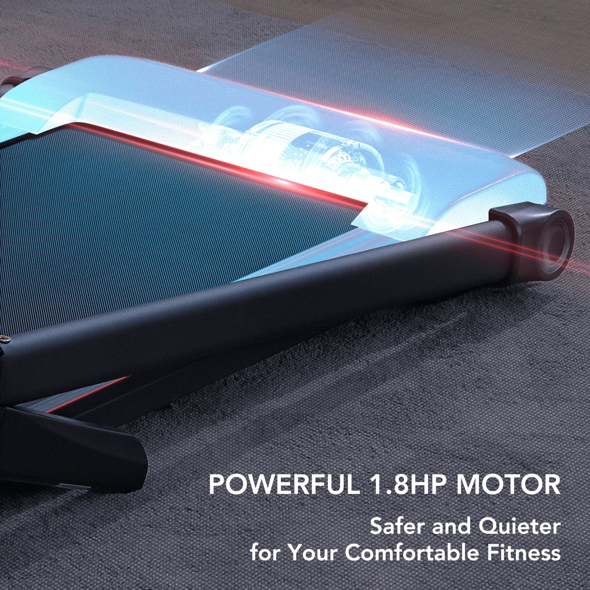Folding Bluetooth Treadmill D8668