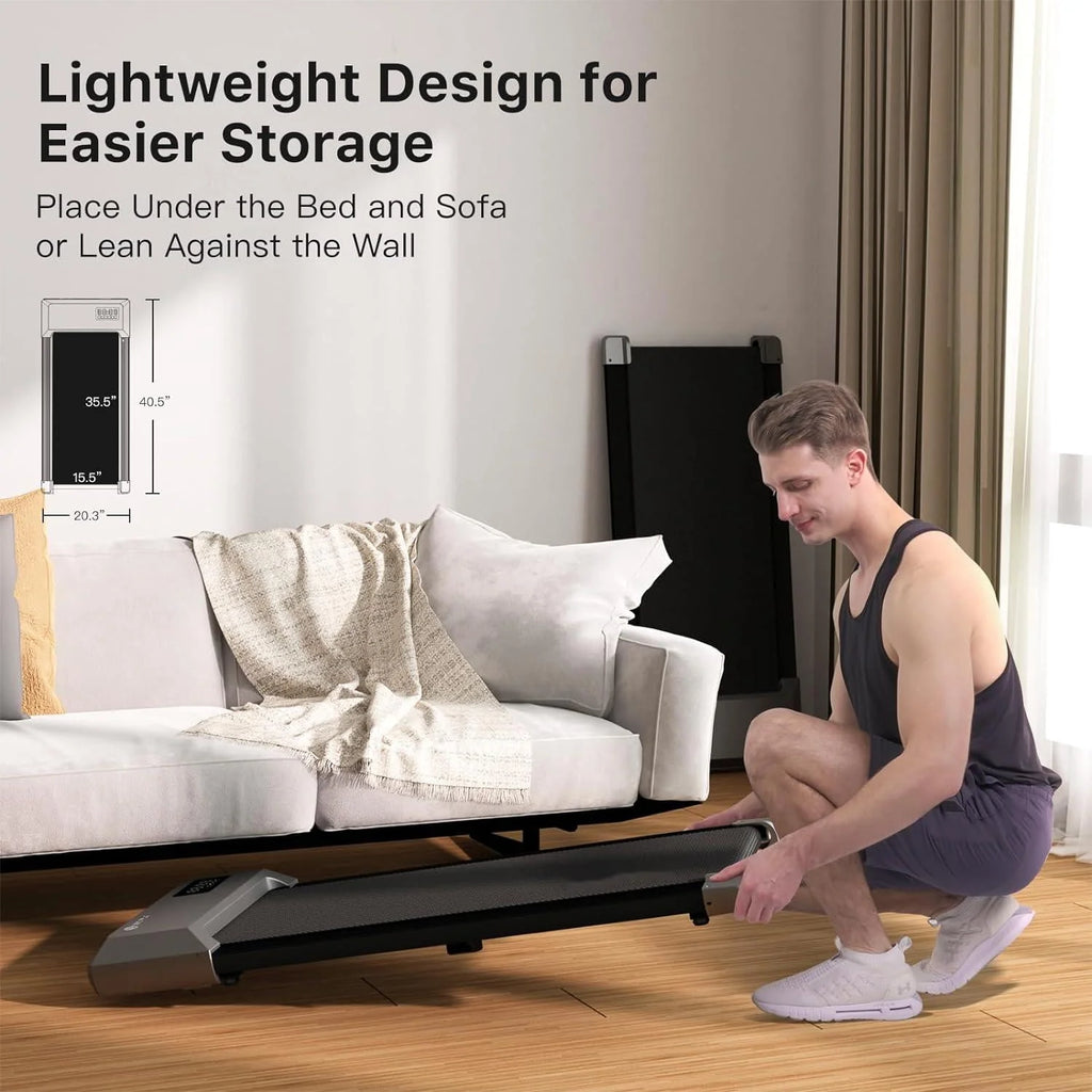 2 in 1 Walking Pad Treadmill with LED Display R96271