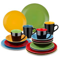 16-Piece Matte Stoneware Dinnerware Set T4692