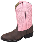 Toddler Girls Monterey Boots Brown/Pink, 8M S47560
