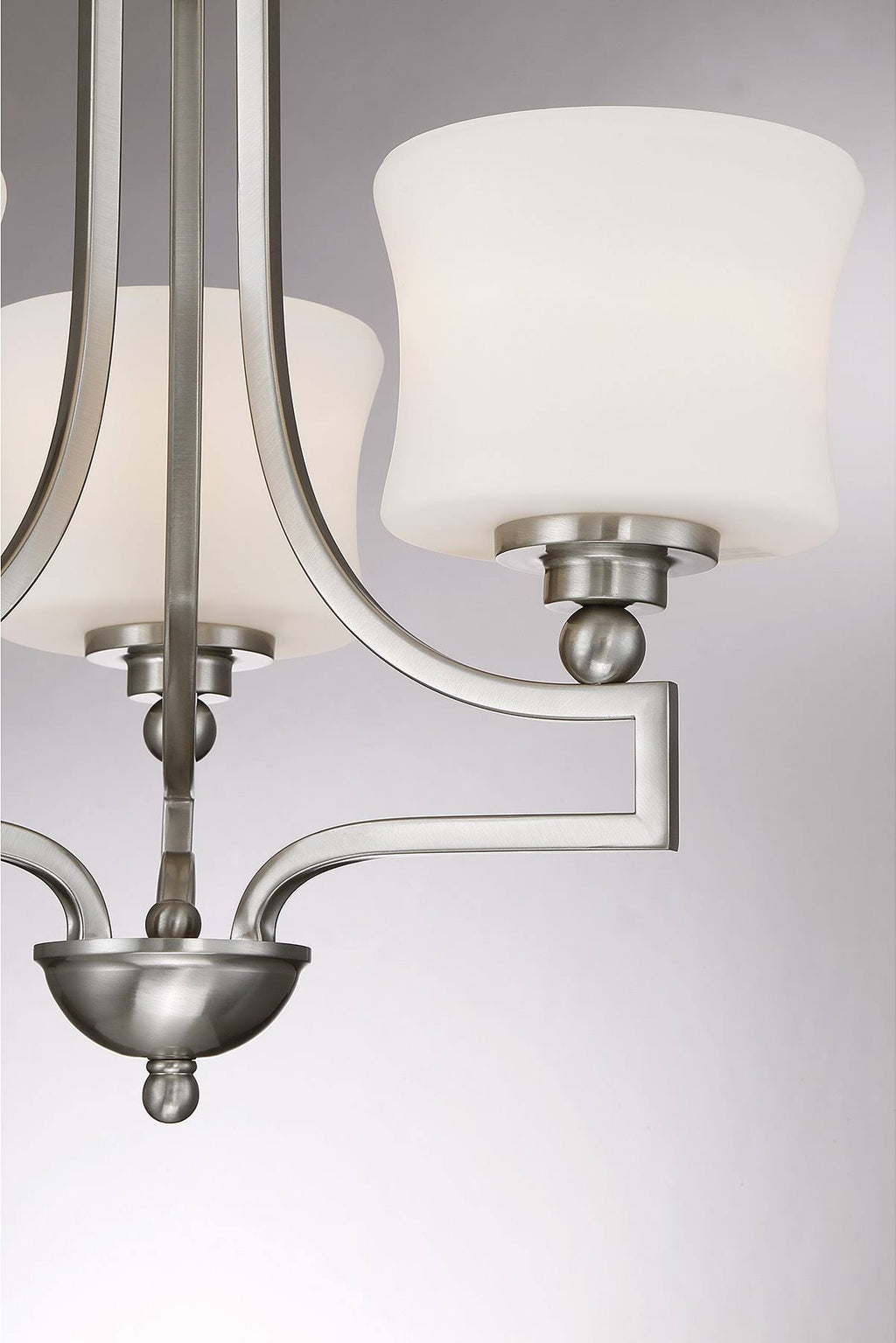 Satin Nickel 3 Light Semi Flush A551774