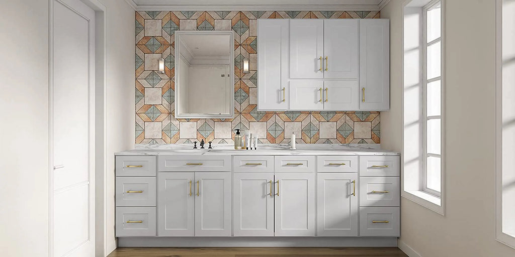 Wall-Mounted Cabinets with Soft-Close Doors I916