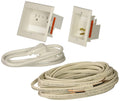 Dual In-Wall Cable Management for Wall-Mounted TVs, 24& Romex Cable L15525