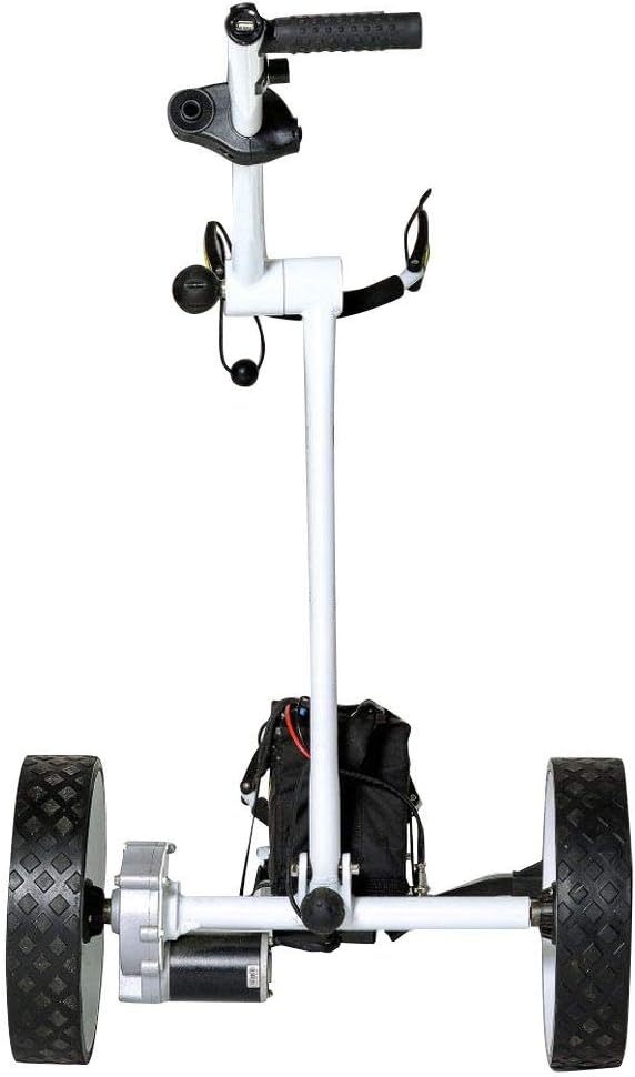 White 20Ah Lithium Electric Push Cart S521