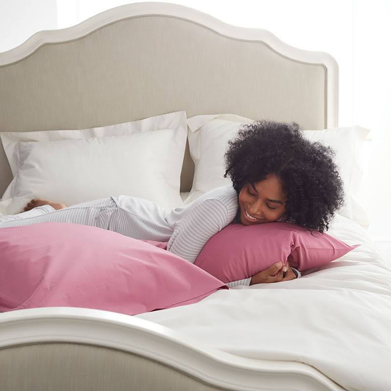 King Deep Pocket Cotton Percale Fitted Sheet X4957