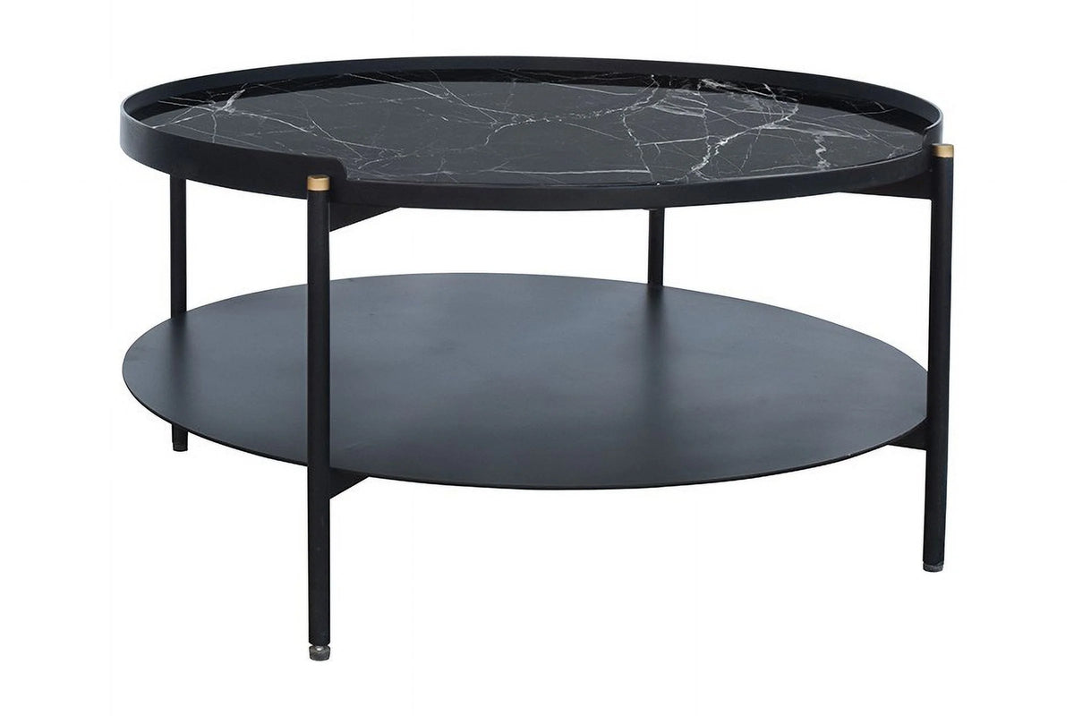Black Metal Coffee Table P22119