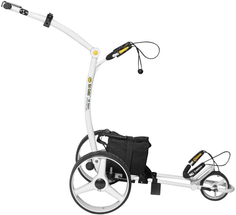 White 20Ah Lithium Electric Push Cart S521