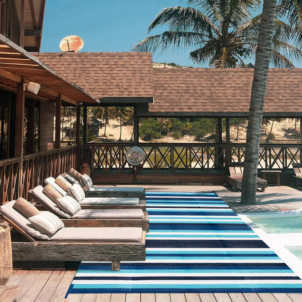 5'x8' Waterproof Outdoor Area Rugs U60277