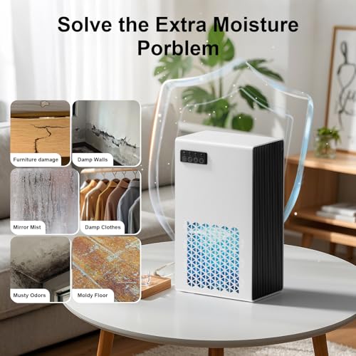 99oz Water Tank Dehumidifier with Auto Shut Off A891003