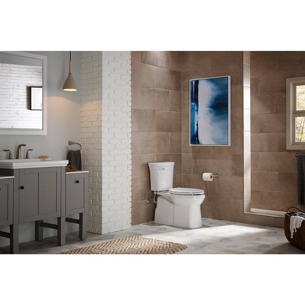 2-Piece 1.28 GPF Single-Flush Elongated Toilet in White K308