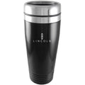 Black Stainless Steel Travel Mug U3706