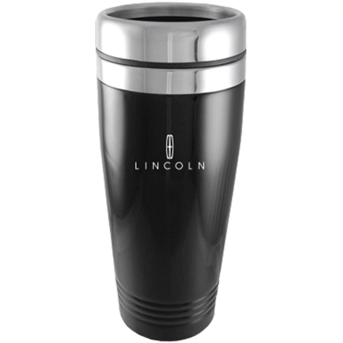 Black Stainless Steel Travel Mug U3706
