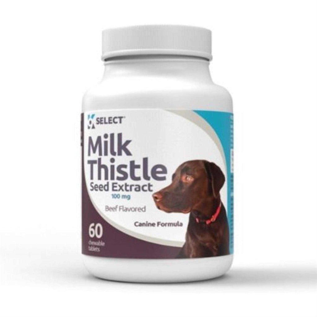 Milk Thistle 100mg Beef Flavored Tablets U277