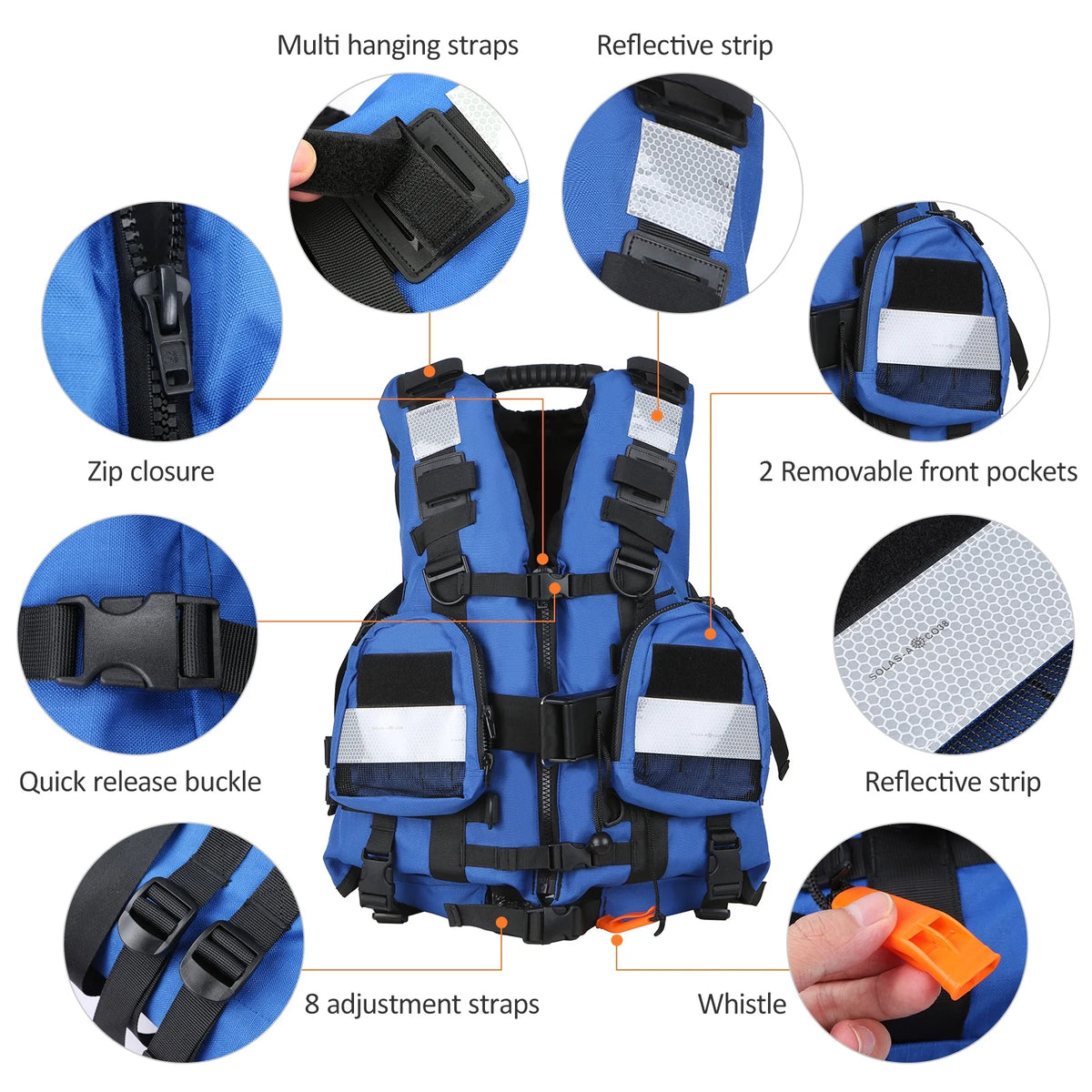 Adult Safety Float Suit Survival Jacket X26472