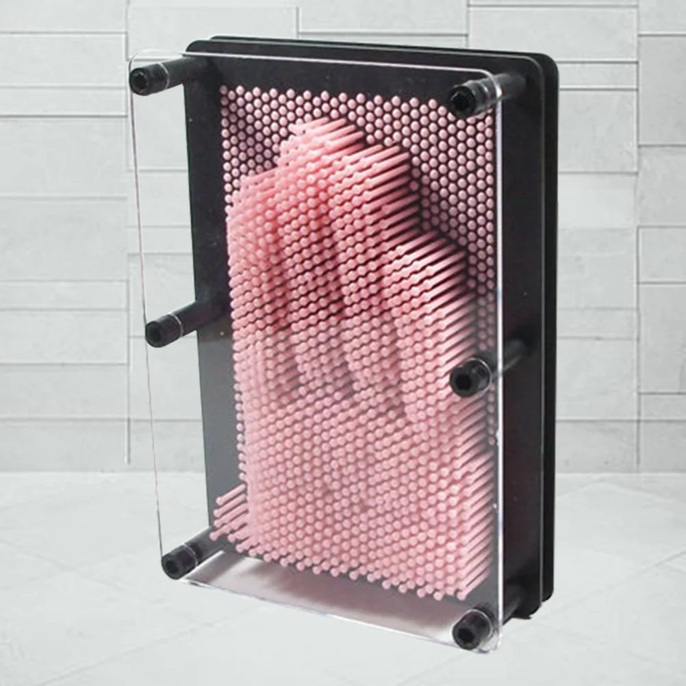 Large Size Pink 3-Dimensional Pin Art Board Toy G285