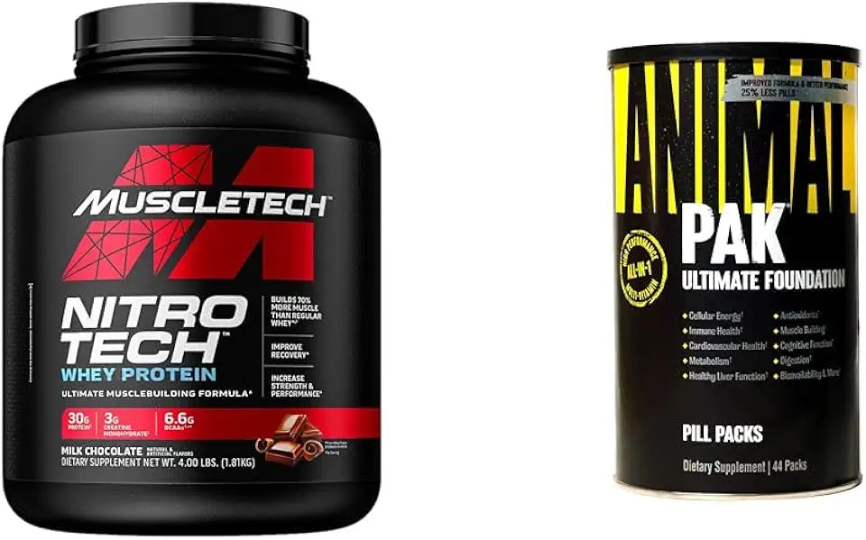Whey Protein Powder Isolate & Peptides & Vitamin & Supplement Pack L94116