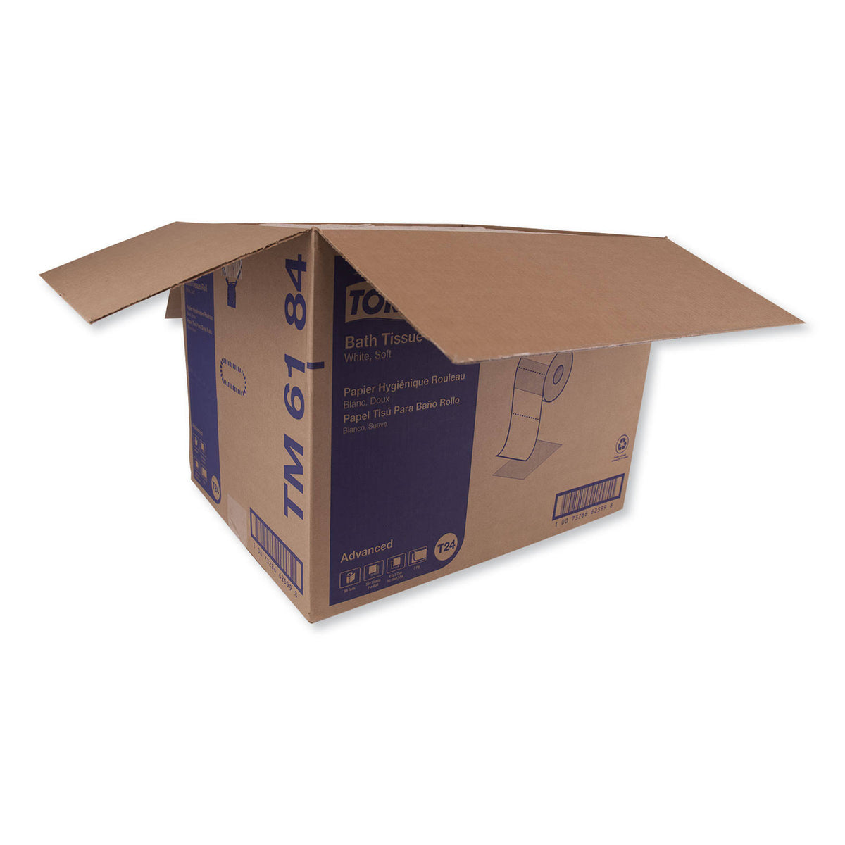 80 Rolls 2-Ply White Bath Tissue O91914