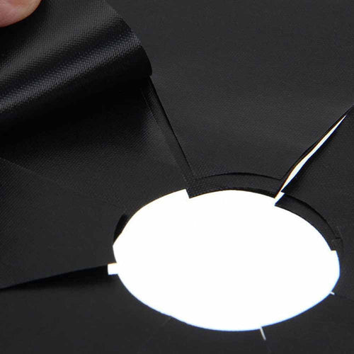 16 PCS Black Heat Resistant Gas Stove Covers N57044