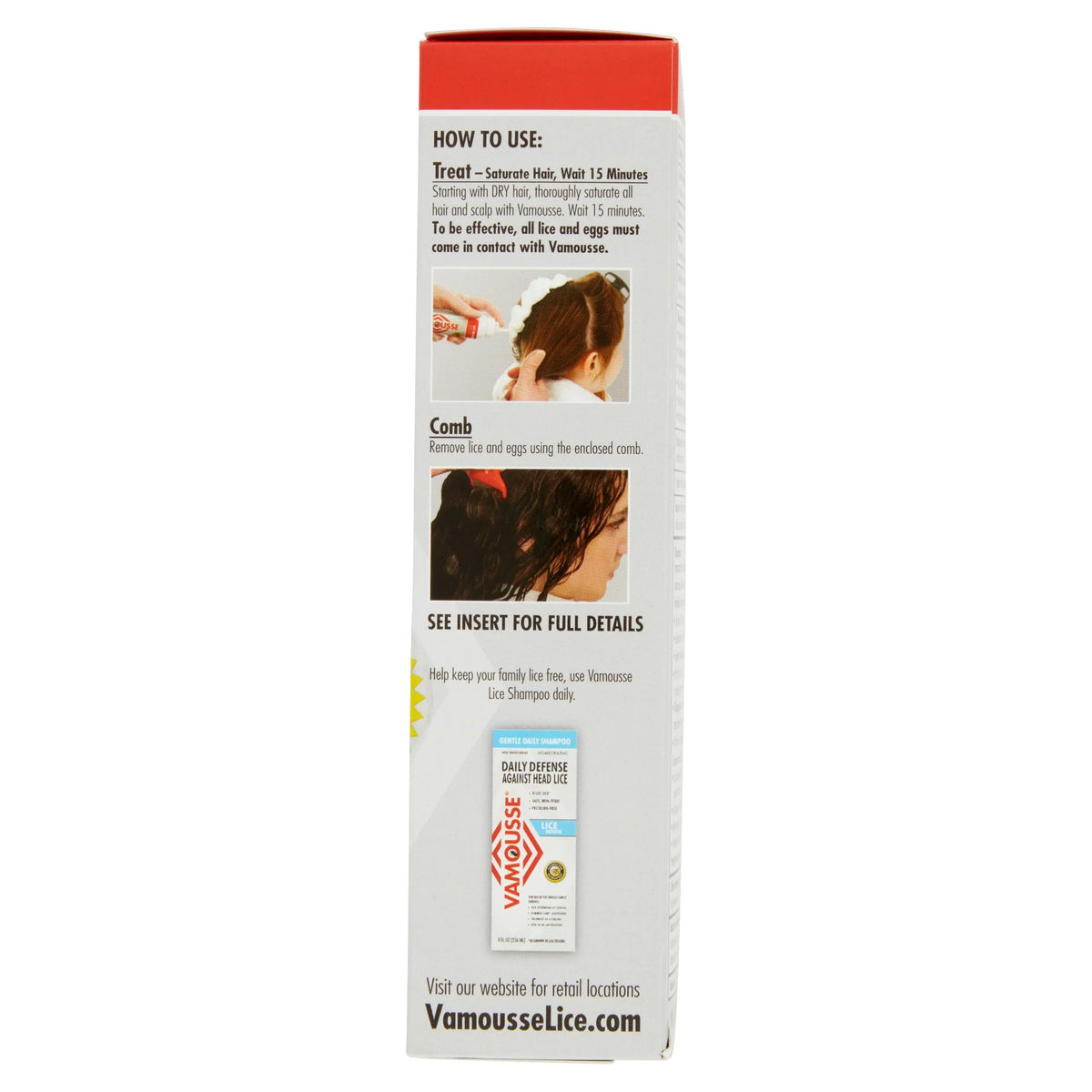 Lice Treatment Mousse 6 oz Y20560