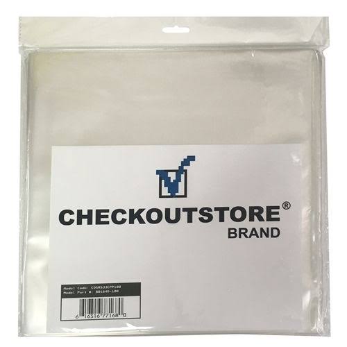 2000 Clear Plastic Outer Sleeves for 12x22 Vinyl Records Y31556