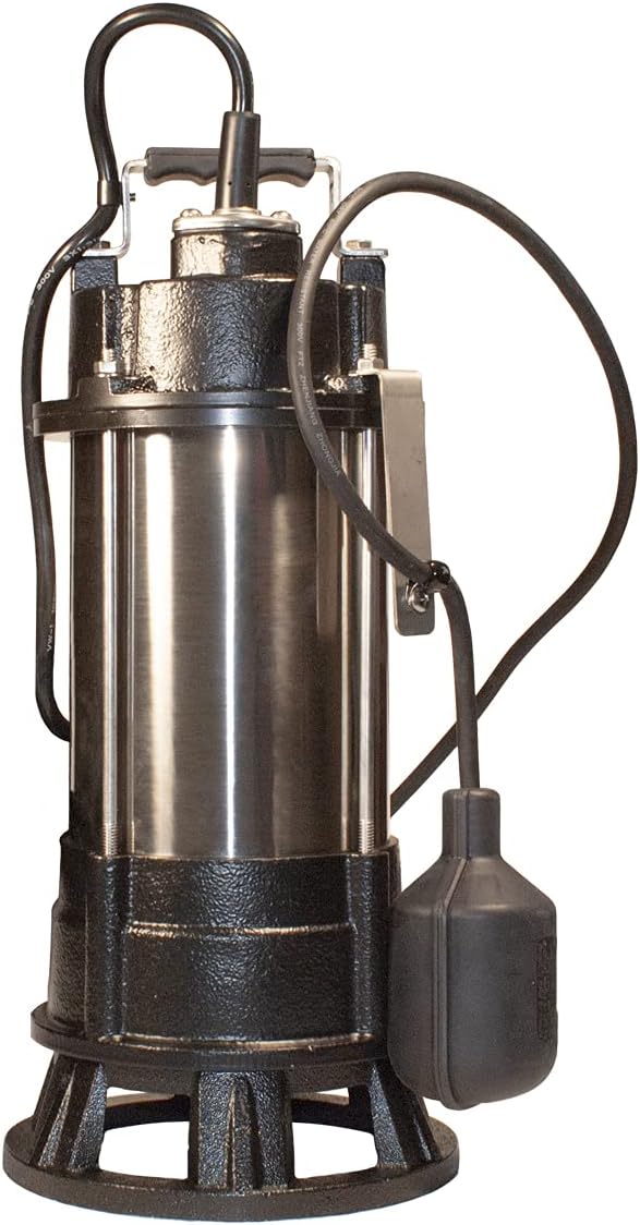 3/4HP Stainless Steel Sewage Grinder Pump P362990