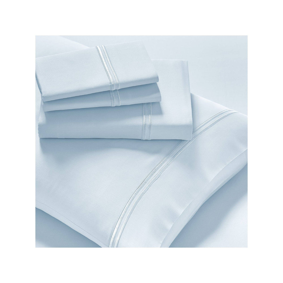 Light Blue Twin Modal Sheet Set D57870