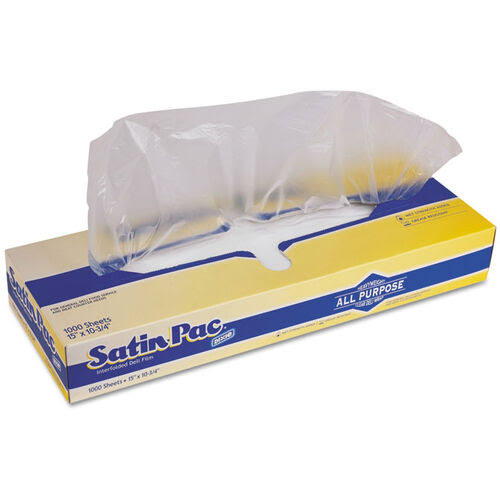 Clear 1000/pk High Density Polyethylene Deli Film Sheets B365815