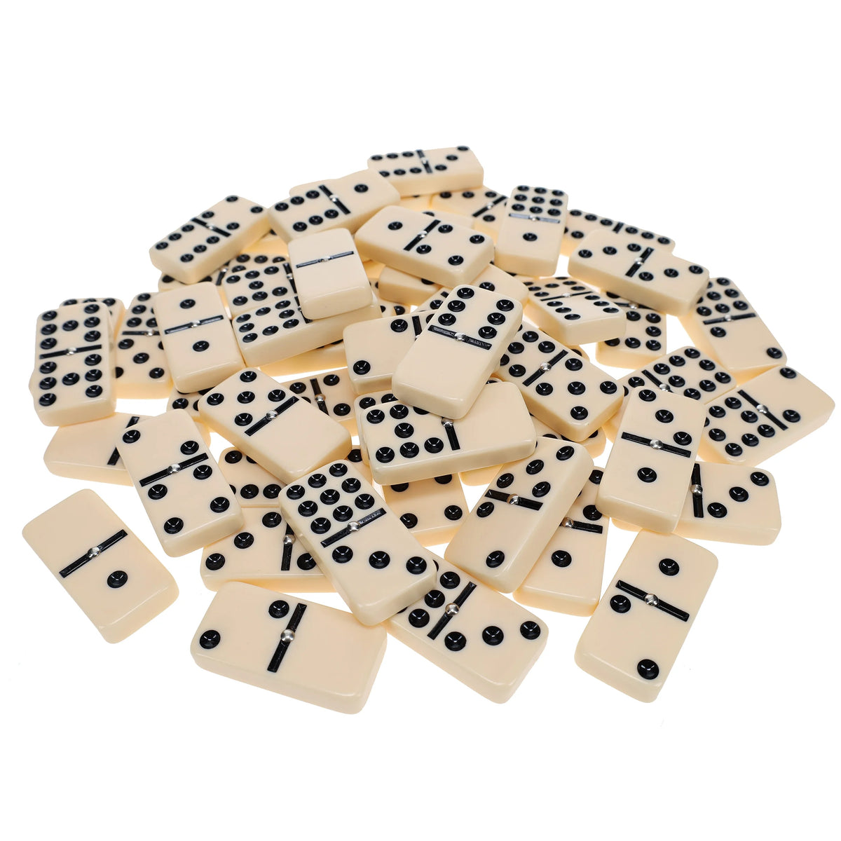 Double Nine Dominoes Ivory Tiles Y766176