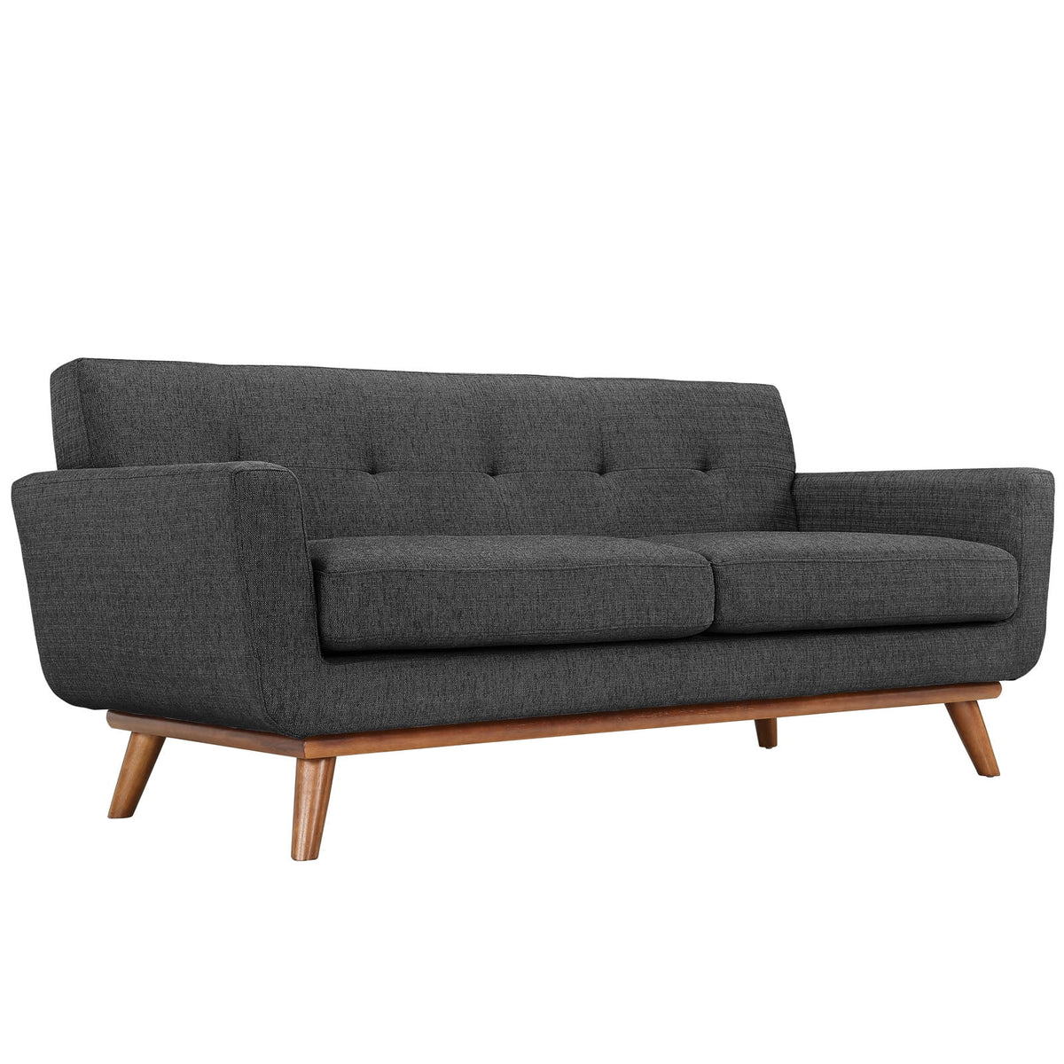 Gray Sofa Loveseat and Armchair Set of Three E7361