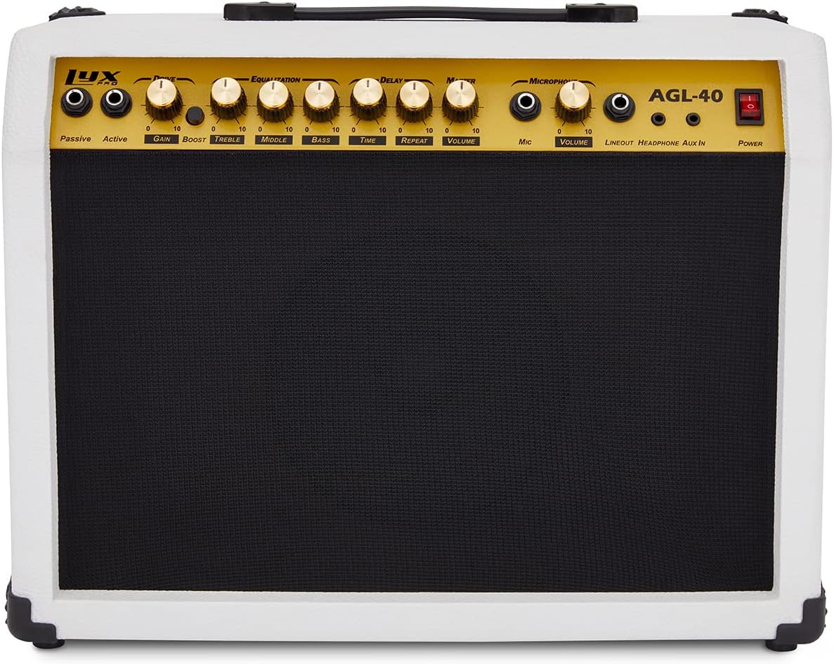 Natural Pack of 2 Electric Guitar Amp 20 Watt Amplifier G445